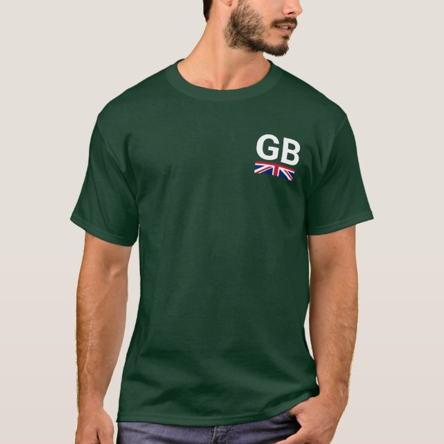 British Racing Green T-Shirt (Front)