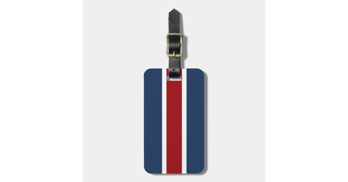 Kent Keyring Wallet - Monogram Stripe