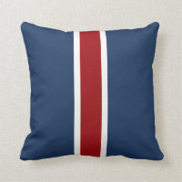 British Racing Stripe Red White Blue