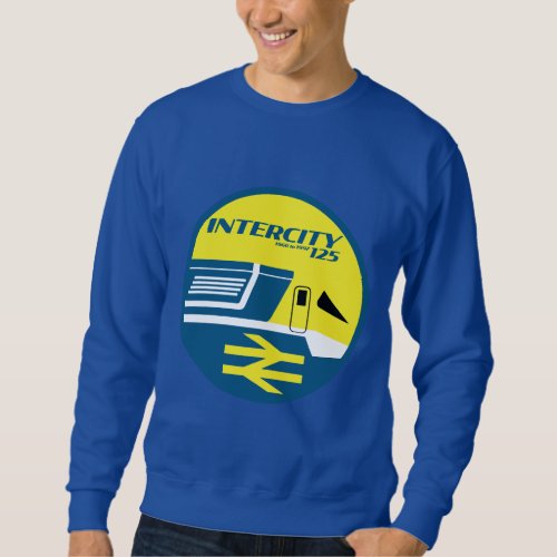 British Rail Intercity Classic Train Enthusiast Sweatshirt