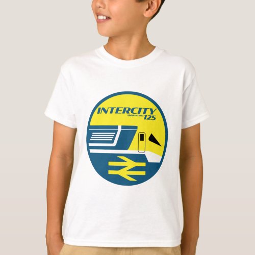 British Rail Intercity Classic Train Enthusiast T_Shirt