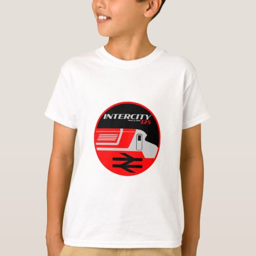 British Rail Intercity Classic Train Enthusiast T_Shirt