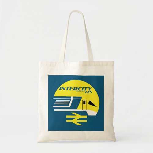 British Rail Intercity Classic Train Enthusiast Tote Bag