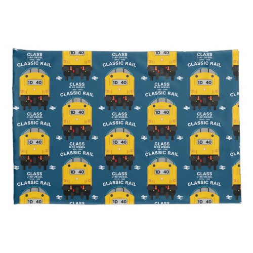 British Rail Train Enthusiast Pillow Case