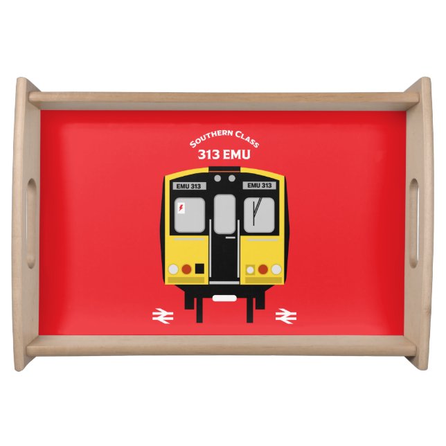 British Rail Train Enthusiast Serving Tray (Front)