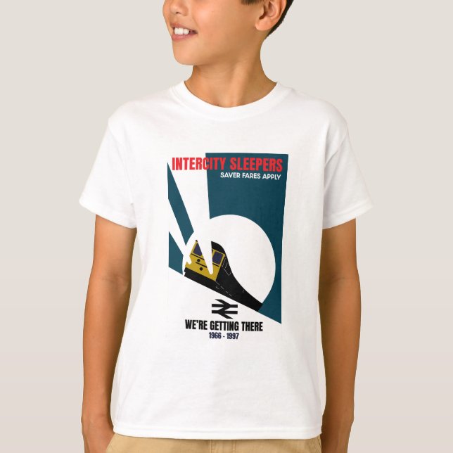 British Rail Train Enthusiast T-Shirt (Front)