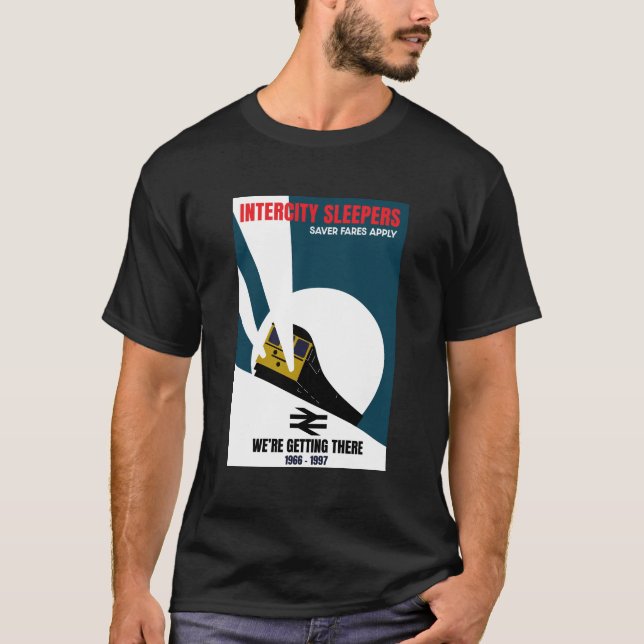 British Rail Train Enthusiast T-Shirt (Front)