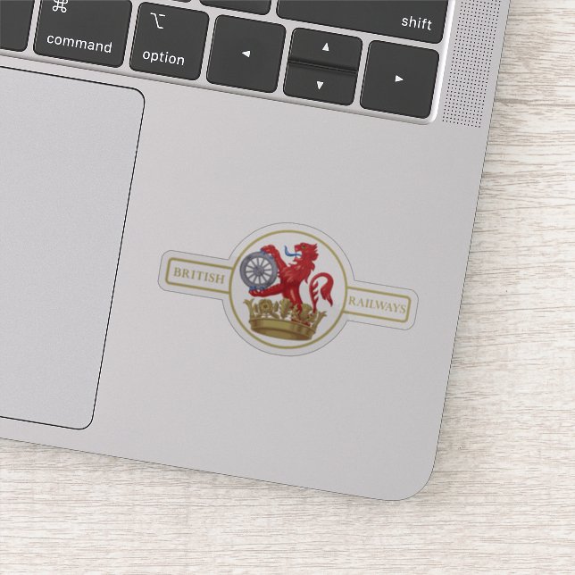 British Railways "Ferret and Dartboard" Crest Sticker (Detail)