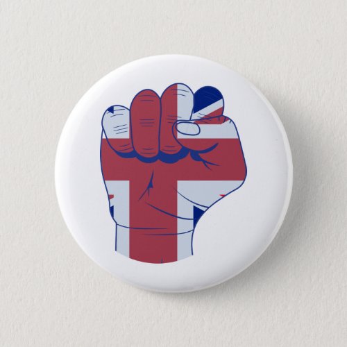 British Raised Fist Button