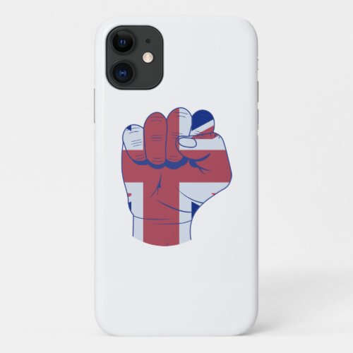 British Raised Fist iPhone 11 Case