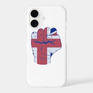 British Raised Fist iPhone 17 Case