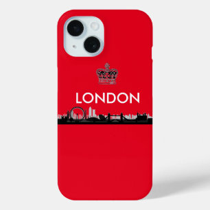 British Red London  iPhone 15 Case