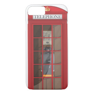 British Red Public call box iPhone 8/7 Case