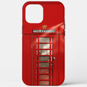 British Red Telephone Booth iPhone 12 Pro Max Case