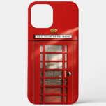 British Red Telephone Booth Personalized Iphone 12 Pro Max Case at Zazzle