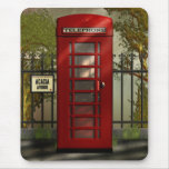 British Red Telephone Box Mousepad at Zazzle