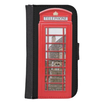 British Red Telephone Box Phone Wallets by ElizaBGraphics at Zazzle