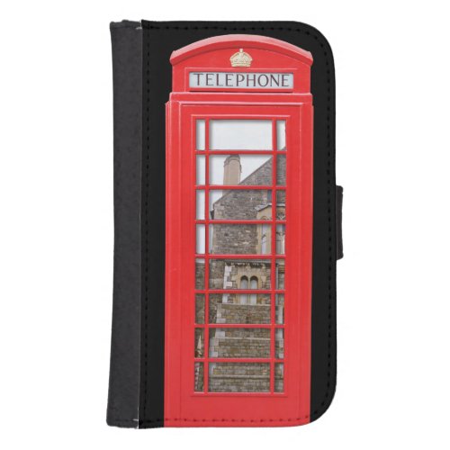 British Red Telephone Box Phone Wallets