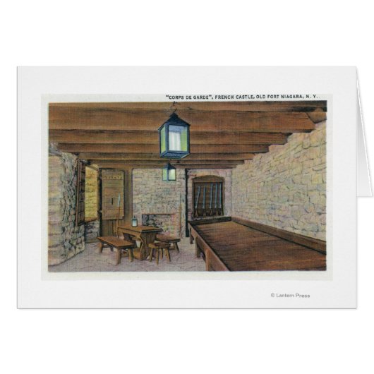 British Redoubt, French Barracks, Powder Magazin (Front Horizontal)