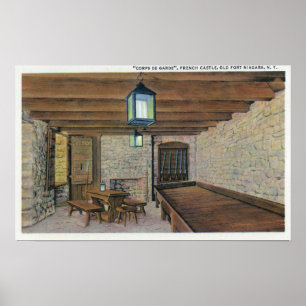 British Redoubt, French Barracks, Powder Magazin Poster
