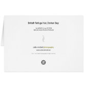 British Refuge Hut, Dorian Bay Cards (Back Horizontal)
