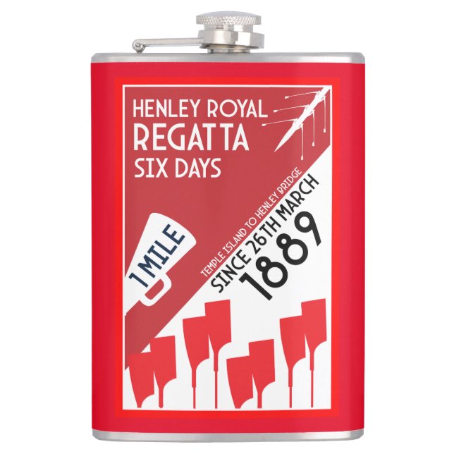 British River Thames Regatta Flask (Front)