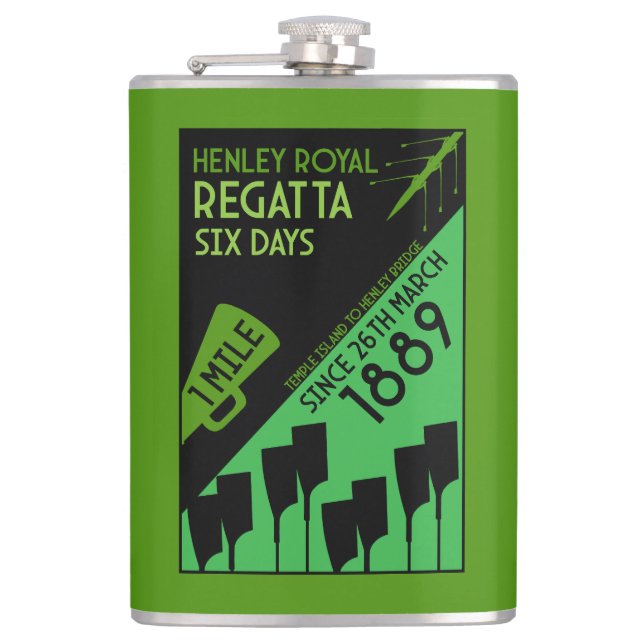 British River Thames Regatta Flask (Front)