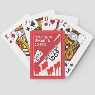 British River Thames Regatta Poker Cards