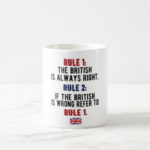 British Roots Great Britain Flag British Heritage Coffee Mug