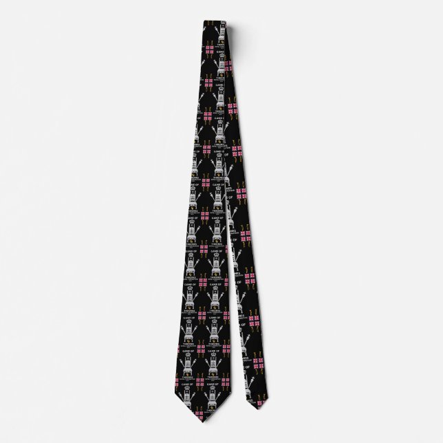 British Royal Coronation King Charles III   Neck Tie (Front)