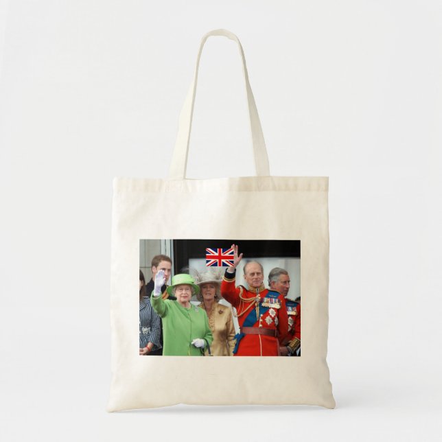 British Royal Family Tote Bag (Front)