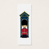 British Royal Guard Bookmark (Back)