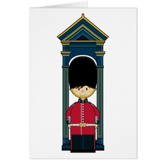 British Royal Guard Card (Front)