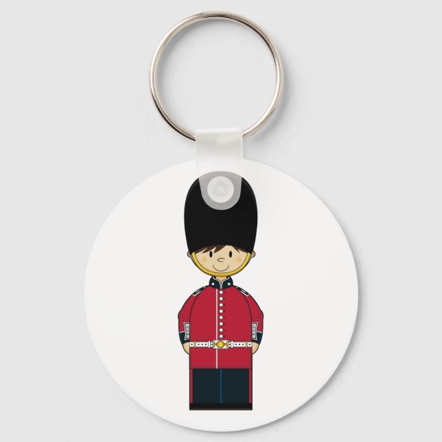 British Royal Guard Keychain (Front)