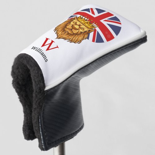 BRITISH Royal Lion Crown  Golf Head Cover