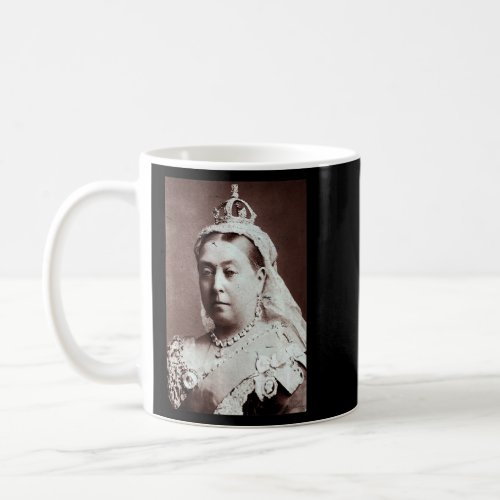 British Royalty Queen Victoria 1800s Portrait  Coffee Mug