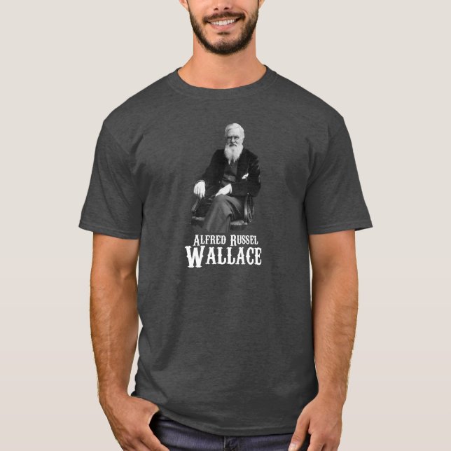 British Scientist Alfred Russel Wallace T-Shirt (Front)