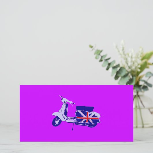 British scooter (Standing Front)