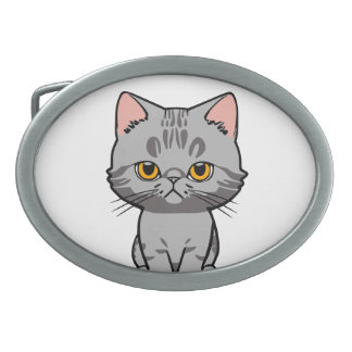 British Shorthair Belt Buckle