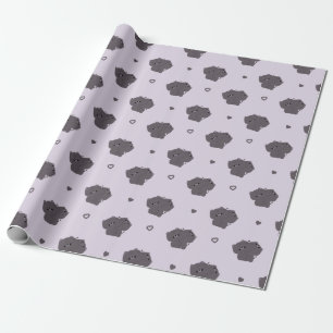 British Shorthair Cat Couple Wrapping Paper