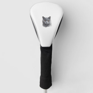 British Shorthair Cat Lover Golf Head Cover