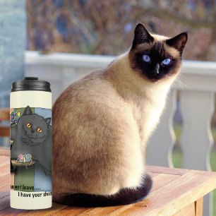 British Shorthair Cat Sandals Beach Ready Funny Thermal Tumbler