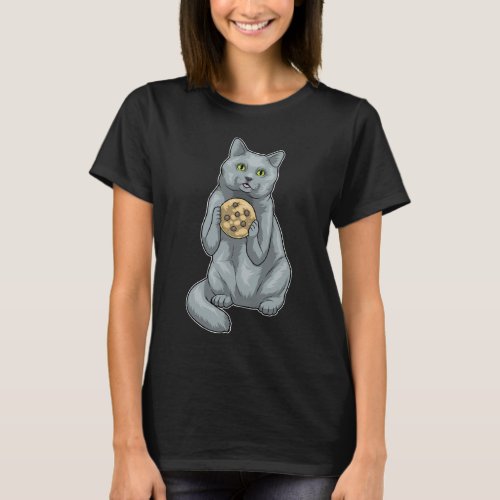 British Shorthair Cookie T_Shirt