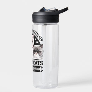 British Shorthair Grumpy Cats Water Bottle
