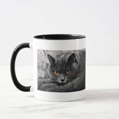 British Shorthair Kitty Mug