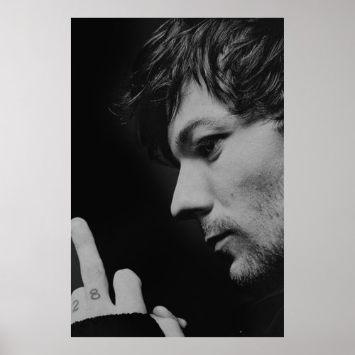 British Singer Louis Tomlinson Poster