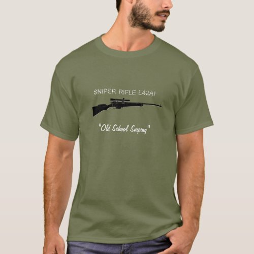 British Sniper Rifle Tee Shirt