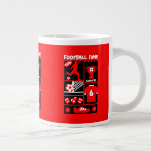 British Soccer Football Giant Coffee Mug
