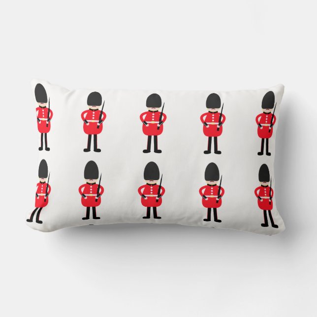 British Soldier Lumbar Pillow (Front)