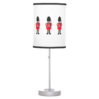 British Soldier Table Lamp